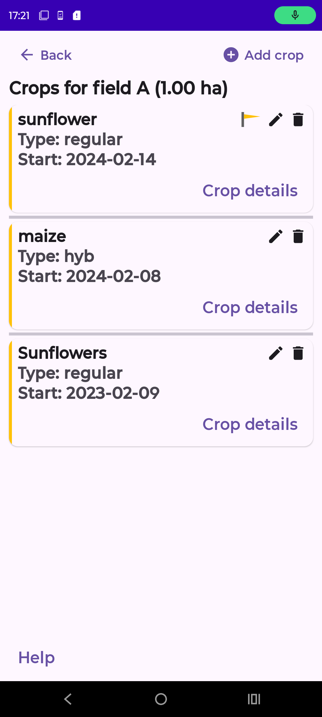 Crops